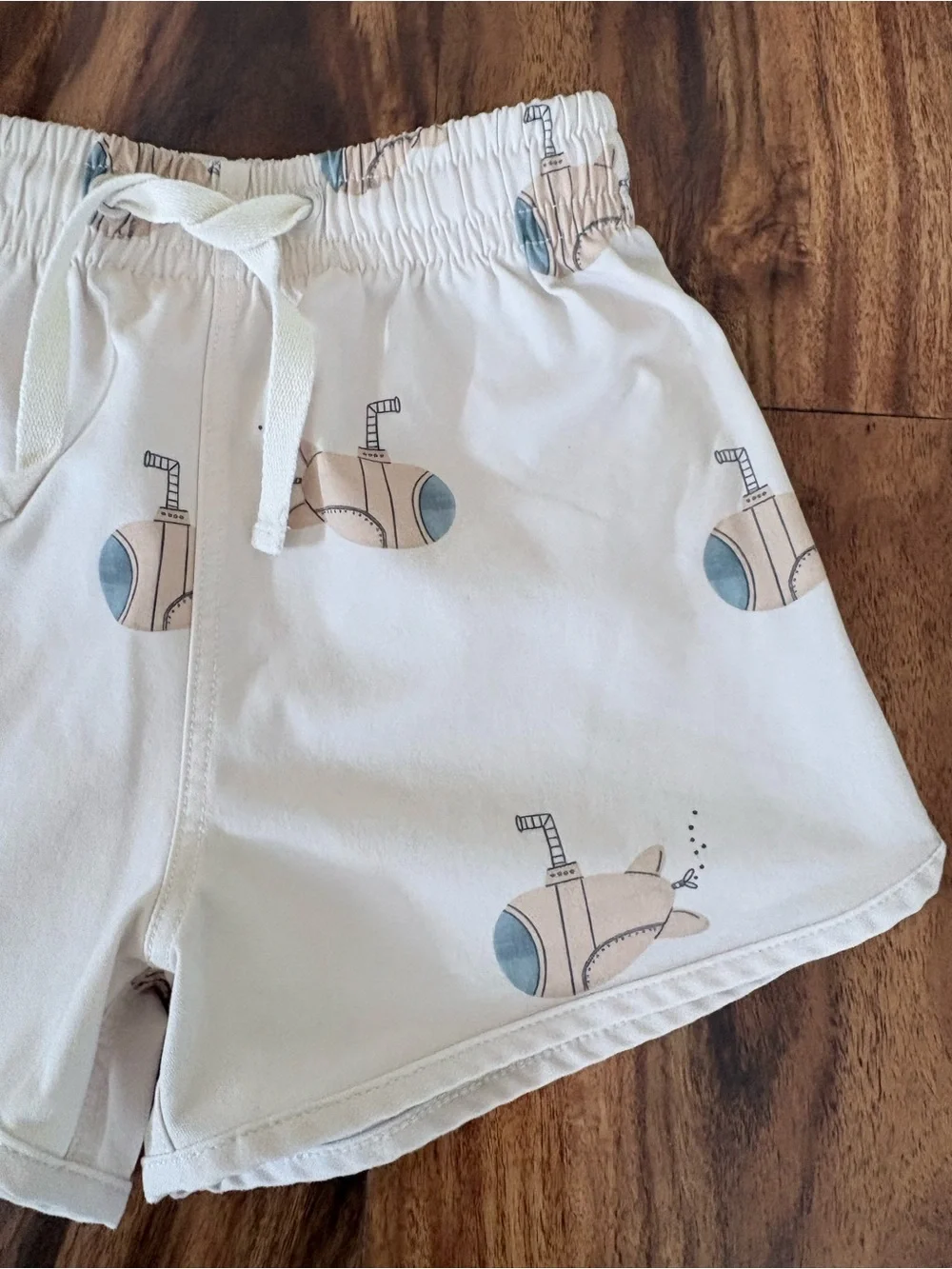 Rylee + Cru Cream Boys Submarine Swimsuit Swim Shorts Size 2 3 Years